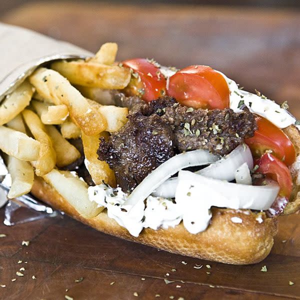 Beef/Lamb Gyros in Vromiko Bread