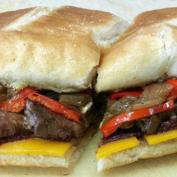 Grilled Flank Steak Sandwich 