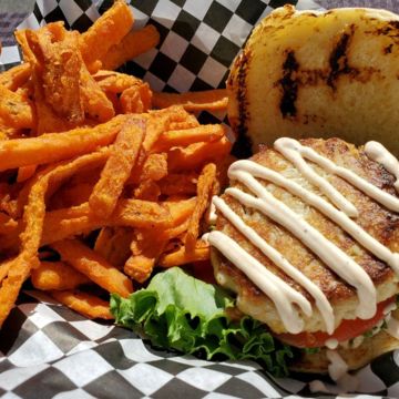 Crab Cake Sandwich