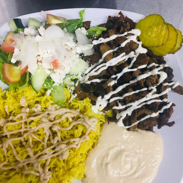 Beef Shawarma Plate 
