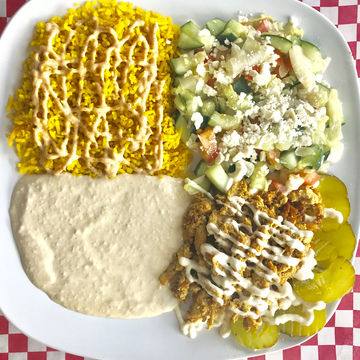 Chicken Shawarma Plate 