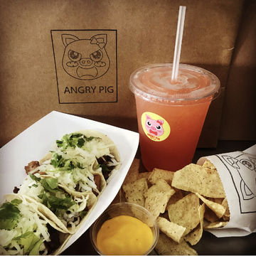 Angry Pig Taco Combo