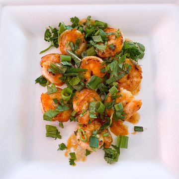 Spicy Honey Lime Shrimp