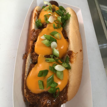 Chili Cheese with onions 
