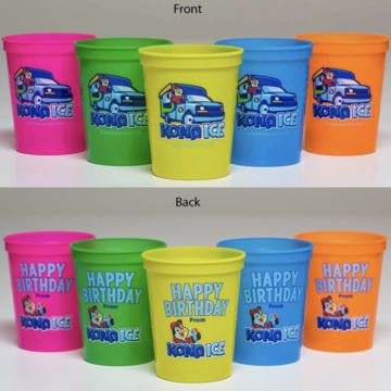 Happy BDAY Color Change Cups