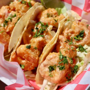Bangin' Shrimp Tacos