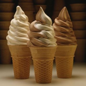 Soft Serve Ice Cream Cone