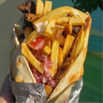 Monster Shawarma Wrap