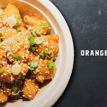 Orange Chicken Rice Bowl