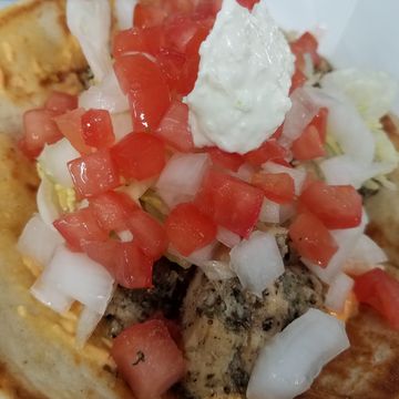 Spicy Chicken Souvlaki 