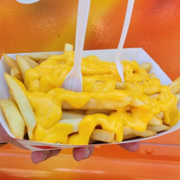 French Fries w/ Cheese Sauce