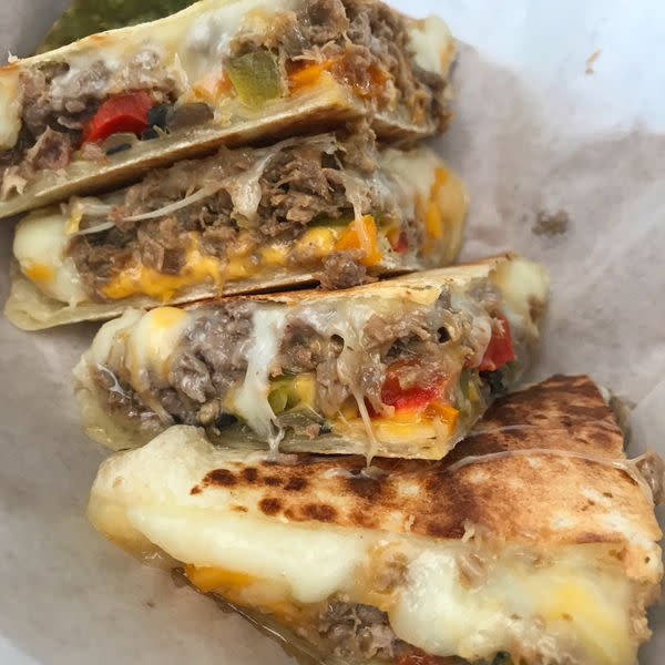 Philly Cheese Steak Quesadilla