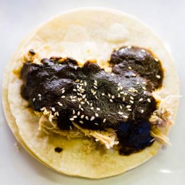 Chicken Mole Taco