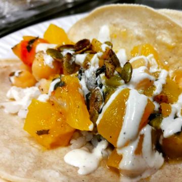 Butternut Squash Taco