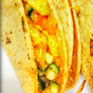 Squash Blossom Taco
