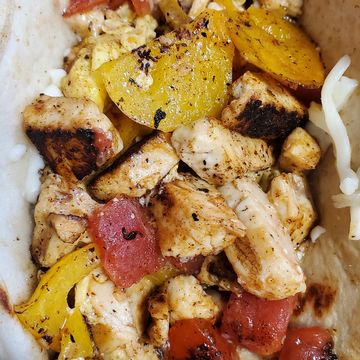 Greek Chicken pita