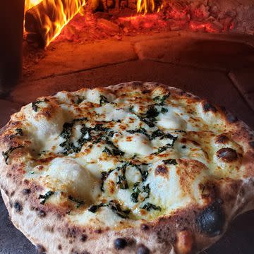 White Garlic (Ten Inch Pizza)