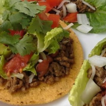 All American Ground Beef Tacos
