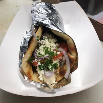 Chicken Tahini Gyro