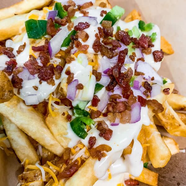 Fries Loaded to the Maximus 