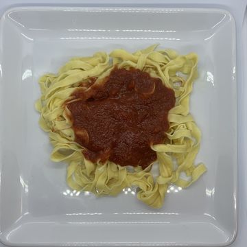 Fresh Pasta and Sauce