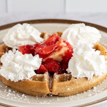Strawberry Cheesecake Waffle 