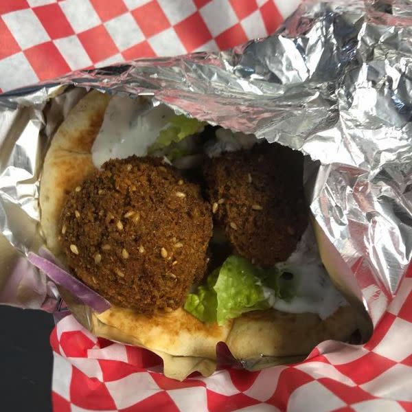 Falafel Pita Wrap