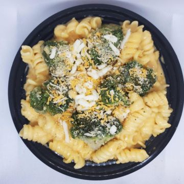 Broccoli + Garlic Mac