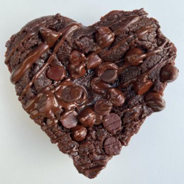 Our Original Heart-Shaped Brownie