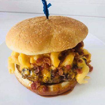 Mac & Cheese Burger 