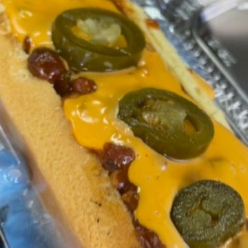 Sahara desert beef hot dog combo