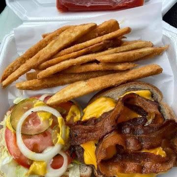 BJ Hood Burger 