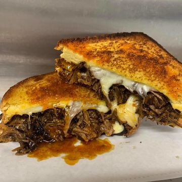 Meaty Grilled Cheesy