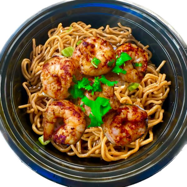 Spicy Garlic Shrimp Bowl 