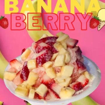 Banana Berry Fruit Bowl