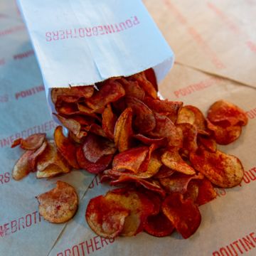Ketchup Chips (homemade)