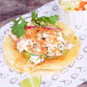 New England Lobster Roll Taco