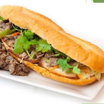 Lemongrass Beef Sandwich