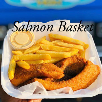 Salmon Strips Basket