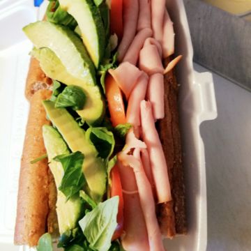 Turkey Provolone Sub Combo
