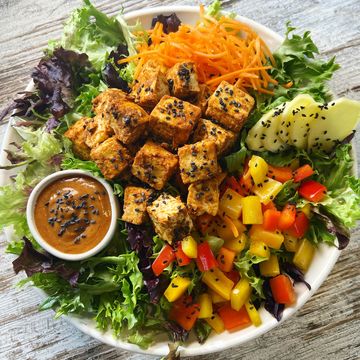 Sesame Tofu Salad 