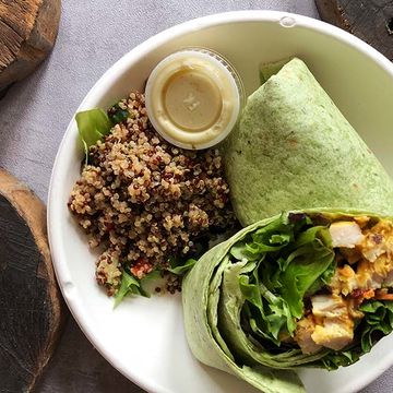Curry Chicken Wrap 