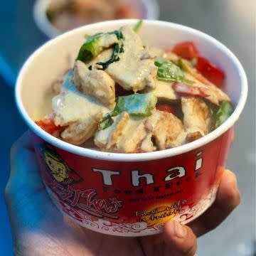 Grilled Chicken Green Curry