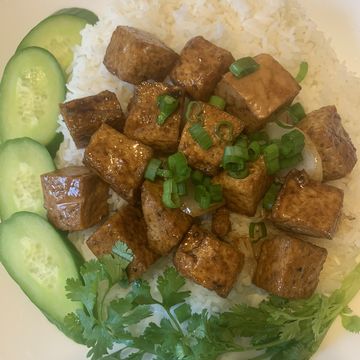 #21 Tofu White Rice
