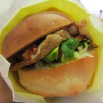 Bacon, Steak and Cheese Sandwich