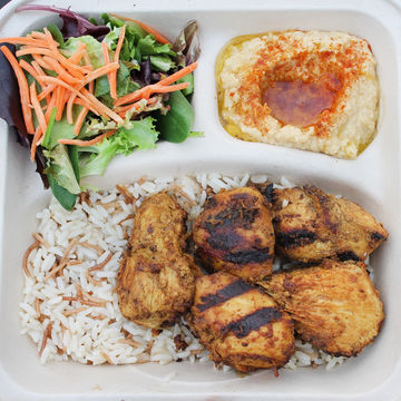 Chicken Kabob Platter