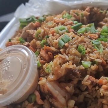 3 Meat Rice Plate 