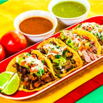 Taco Sampler (with Meat)