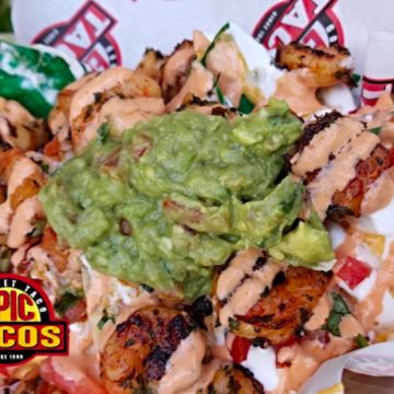 Epic Shrimp Nachos