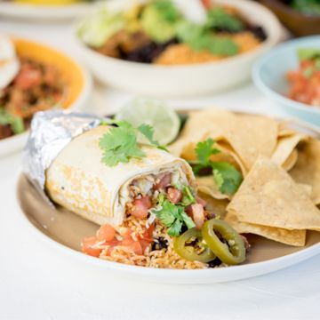 Chipotle Chicken West Coast Burritos